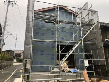 花田町の新築、上棟しました！